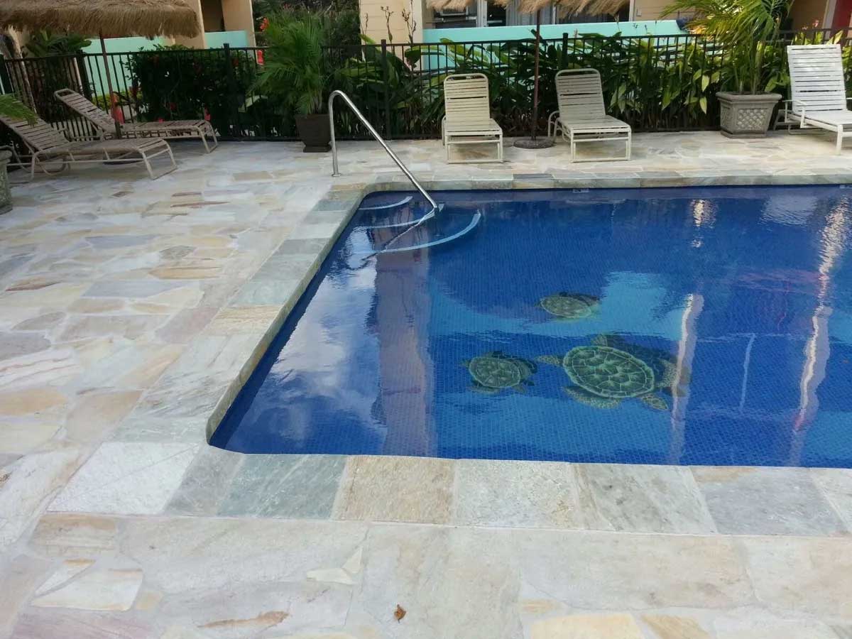 Clean pool — Kailua, HI — Jack's Tile & Stone Inc