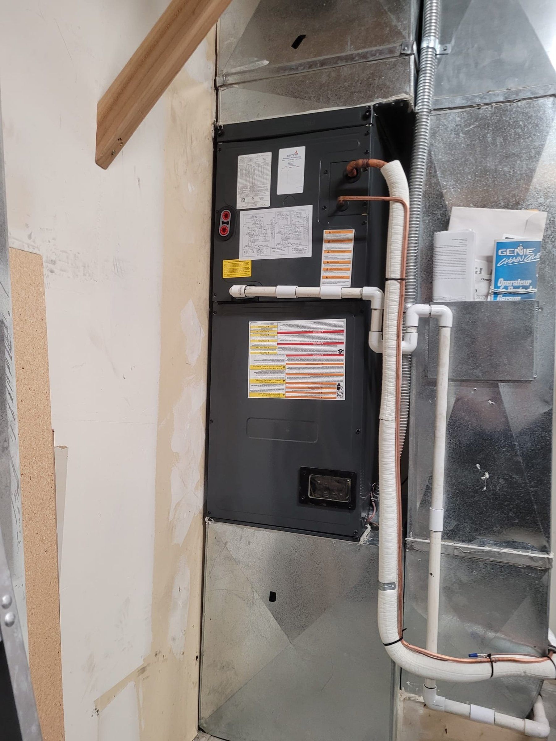 A picture of an air conditioner in a room.