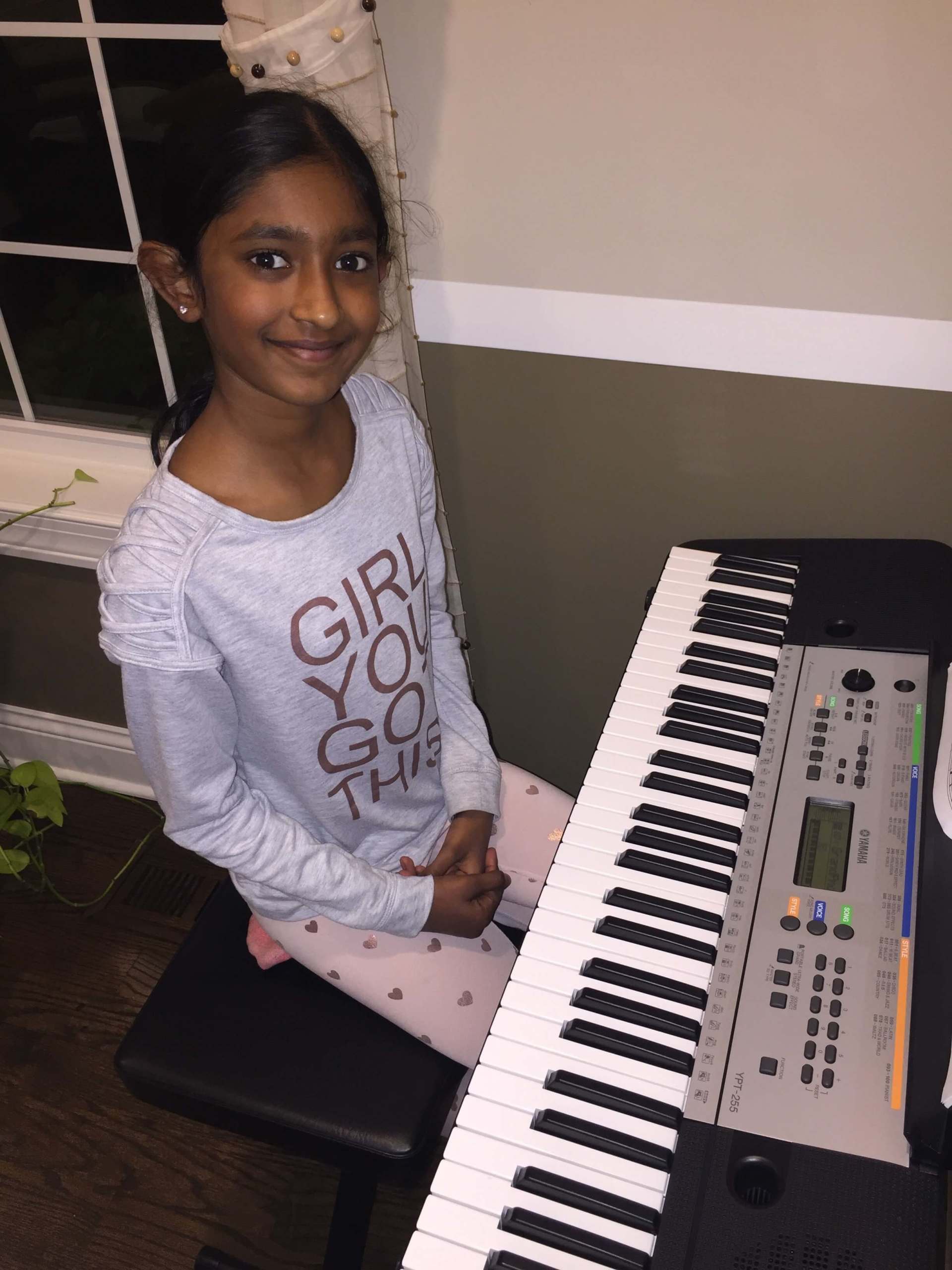 Girl Taking Piano Lesson — A Plus In Home Guitar Lessons — Arlighton Heights, IL