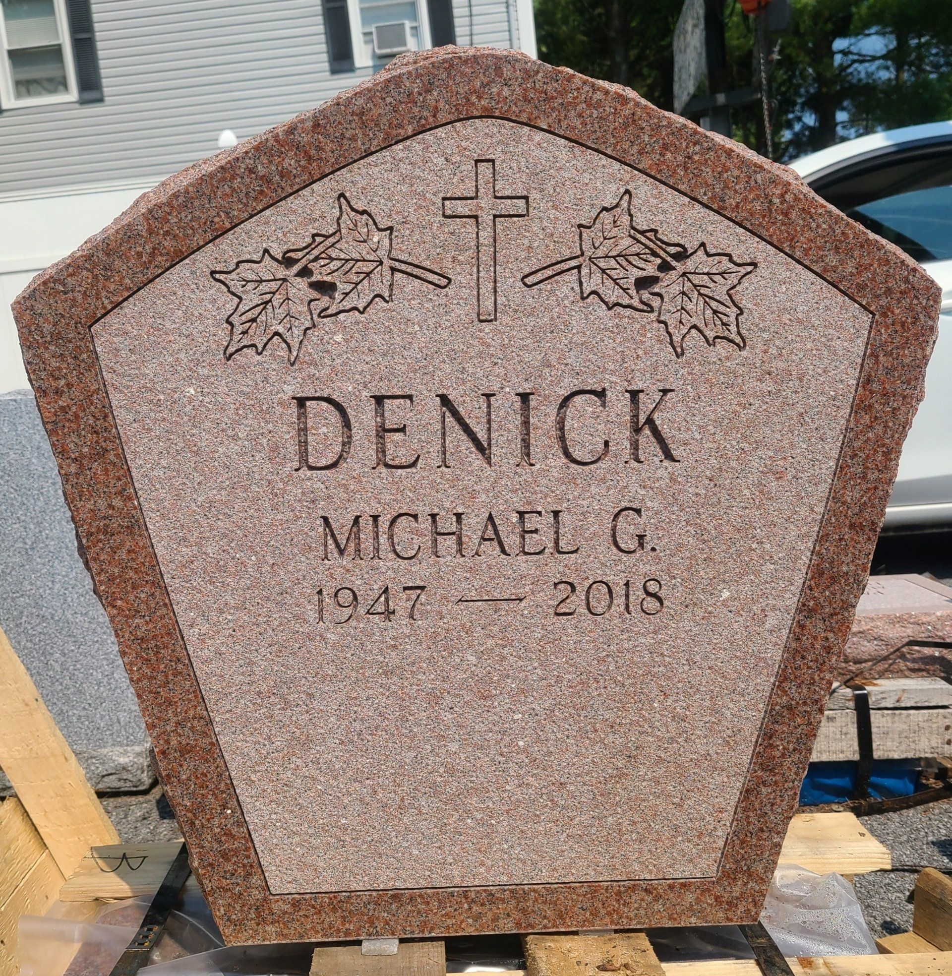 Denick Michael Monument — Hyde Park, NY — Barre Memorials