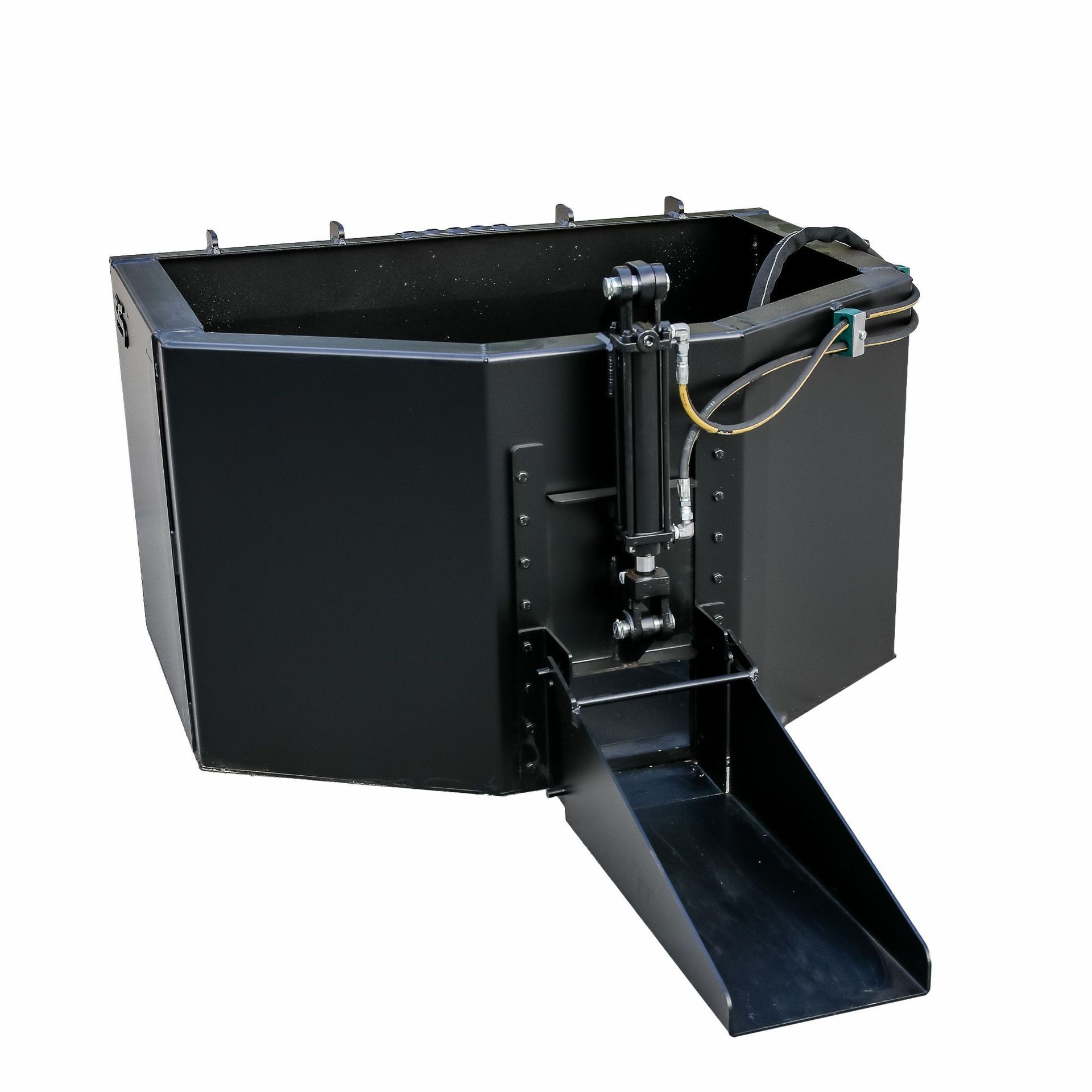 A black box with a hose attached to it