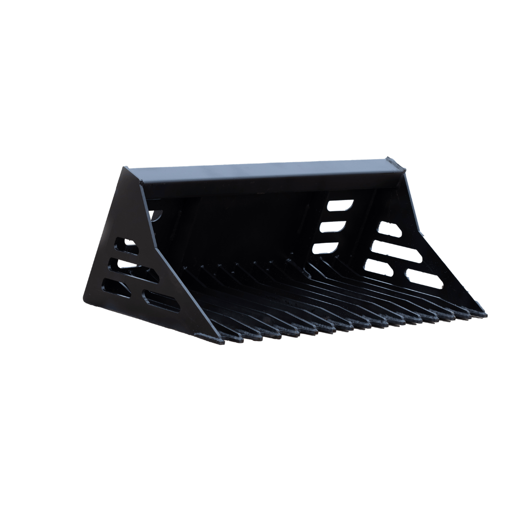 A close up of a black object on a white background.