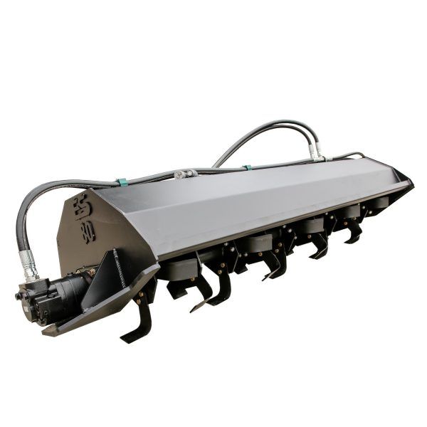 A machine with a hose attached to it on a white background.