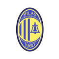 A milan international soccer academy logo from 1960