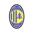 A milan international soccer academy logo from 1960