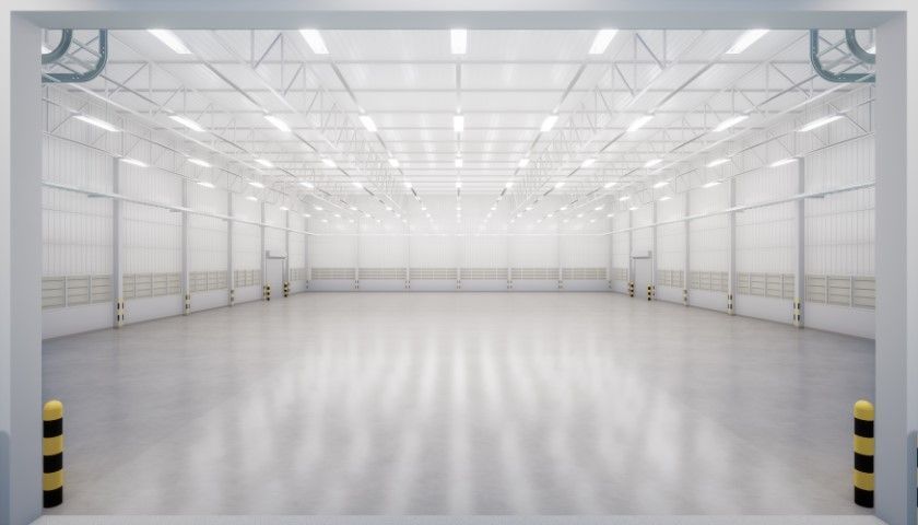 Commercial floor coating installation in Topeka, KS