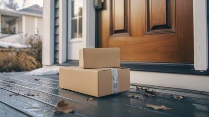 two delivered packages