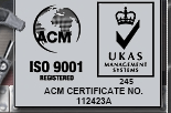 ACM Certification — Philadelphia, PA — Derbyshire Machine & Tool Co
