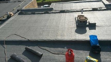 Flat roof repairs