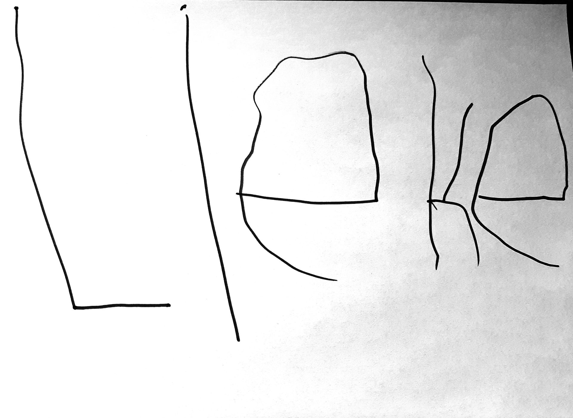 Handgeschreven tekst vertaald naar een zilveren bedeltje.