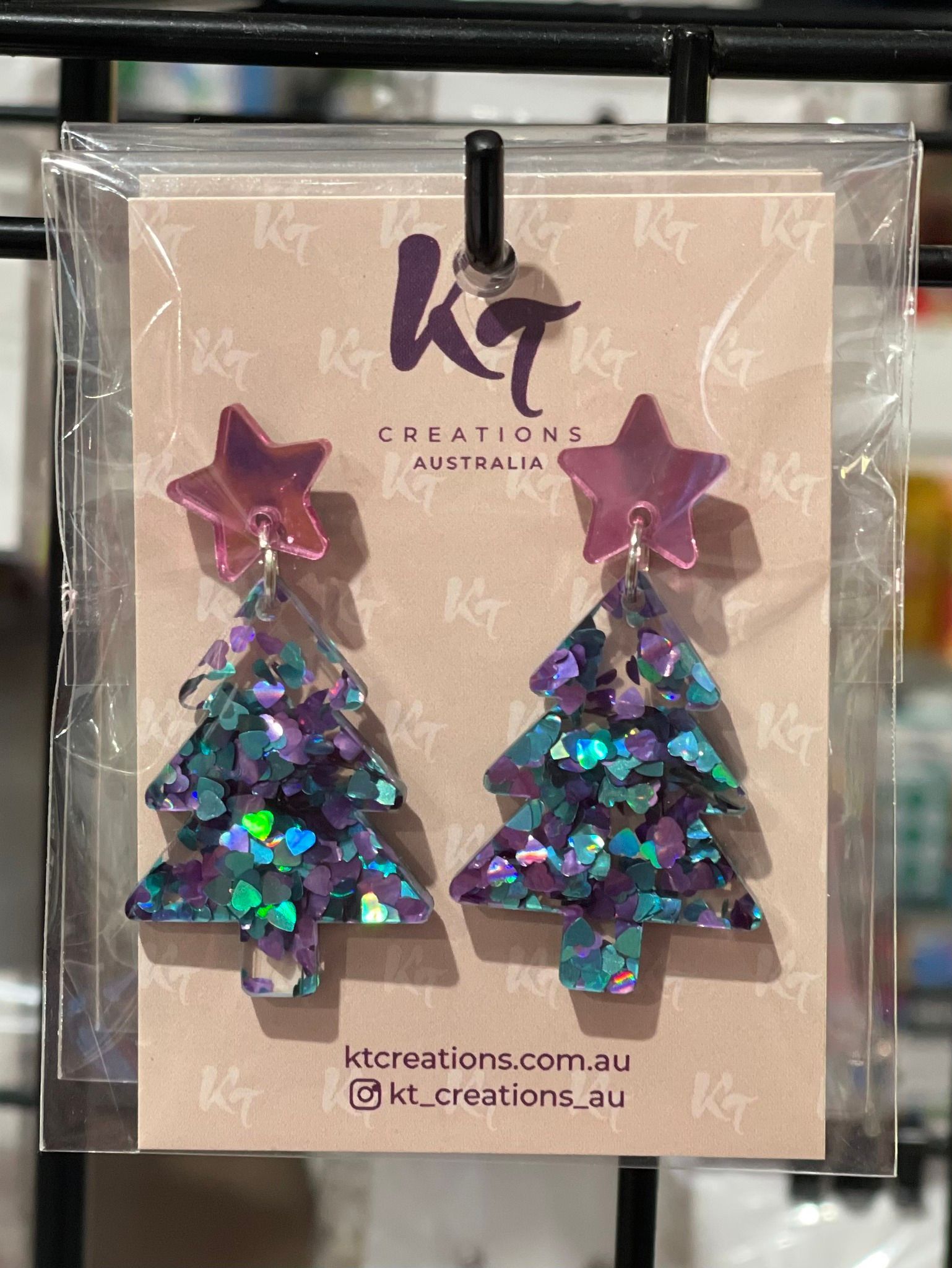 Earrings in the Shape of Christmas Trees and Stars — Enterprise Electrics NT Pty Ltd in Tennant Creek, NT