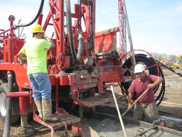 Two Man Working — Oakland, IA — Mid-America Drilling