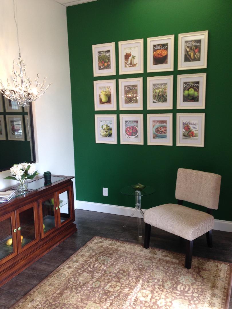 Office reception area