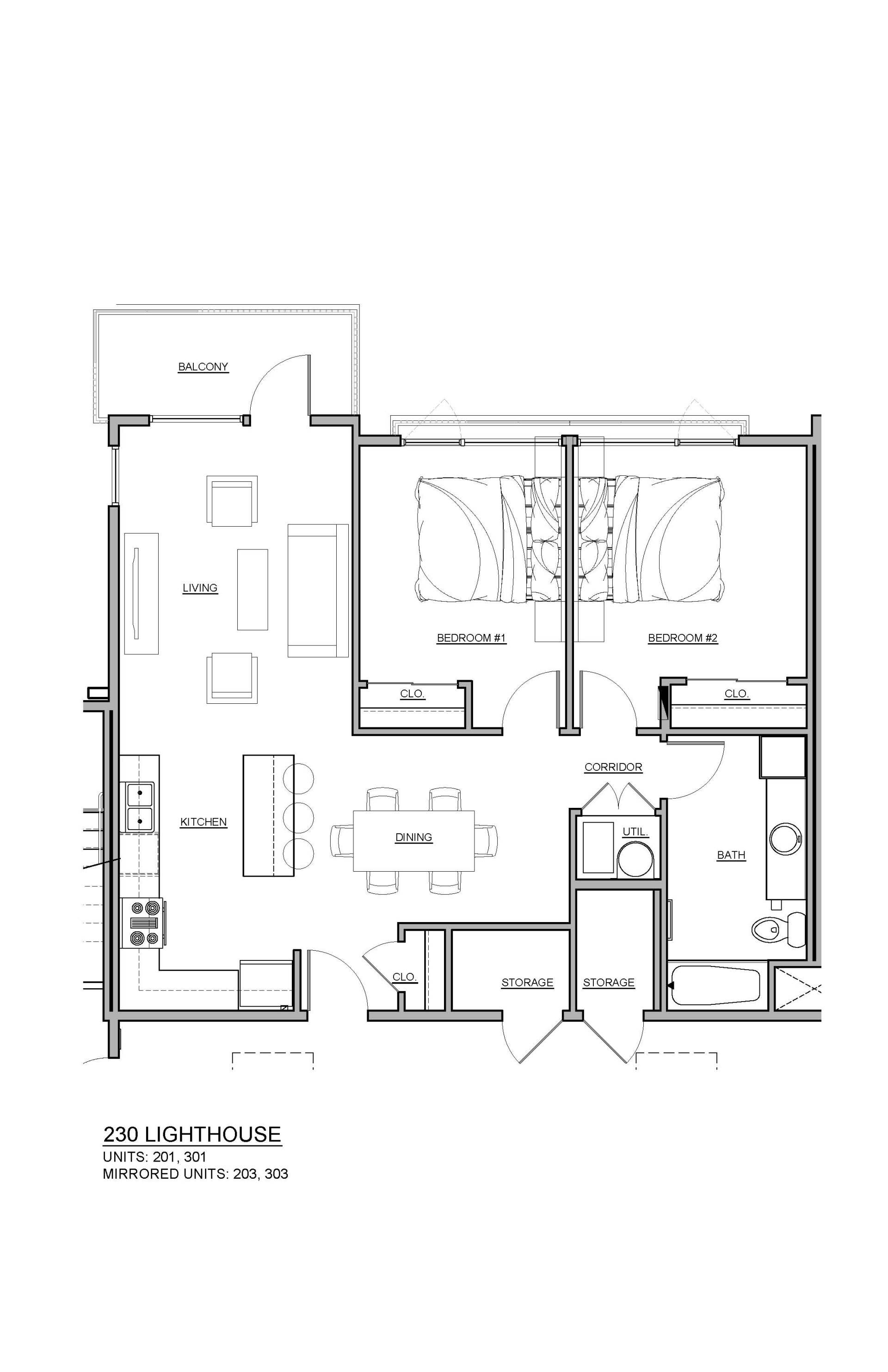 230 LIGHTHOUSE - UNITS 201-301