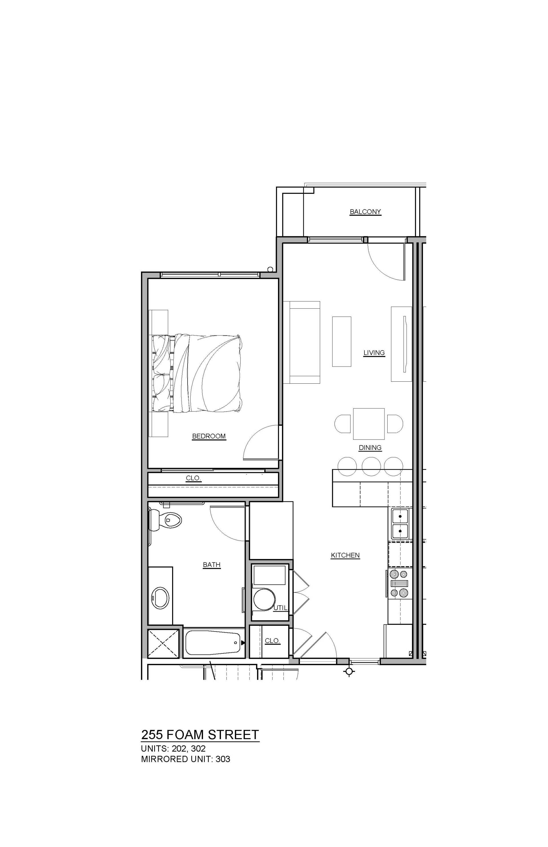255 FOAM UNITS 202,302