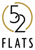 52 Flats Logo - Footer