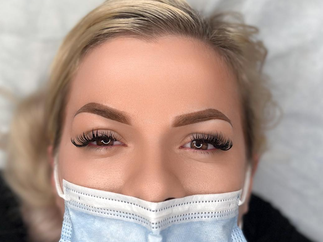 permanent eye makeup result from Aesthetic by Ashley