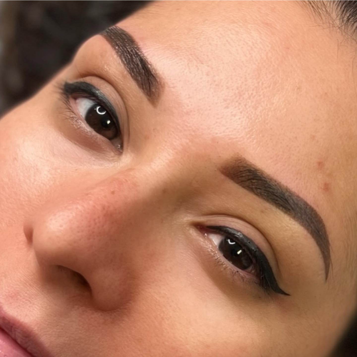 permanent eye makeup result from Aesthetic by Ashley