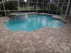 Swimming Pool with Many Edges — Sarasota, FL — Custom Pavers of Southwest Florida