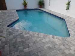 Simple Swimming Pool — Sarasota, FL — Custom Pavers of Southwest Florida