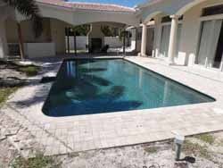 Before Pool Maintenance — Sarasota, FL — Custom Pavers of Southwest Florida