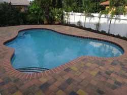 Simple Huge Pool — Sarasota, FL — Custom Pavers of Southwest Florida