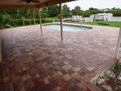 Patio with Swimming Pool — Sarasota, FL — Custom Pavers of Southwest Florida
