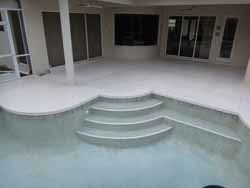 Swimming Pool without Water — Sarasota, FL — Custom Pavers of Southwest Florida