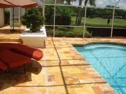 Chair on A Shed Beside the Pool — Sarasota, FL — Custom Pavers of Southwest Florida