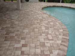 Floor Besides the Pool — Sarasota, FL — Custom Pavers of Southwest Florida