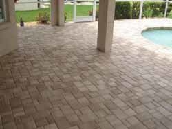 Floor Near the Pool — Sarasota, FL — Custom Pavers of Southwest Florida