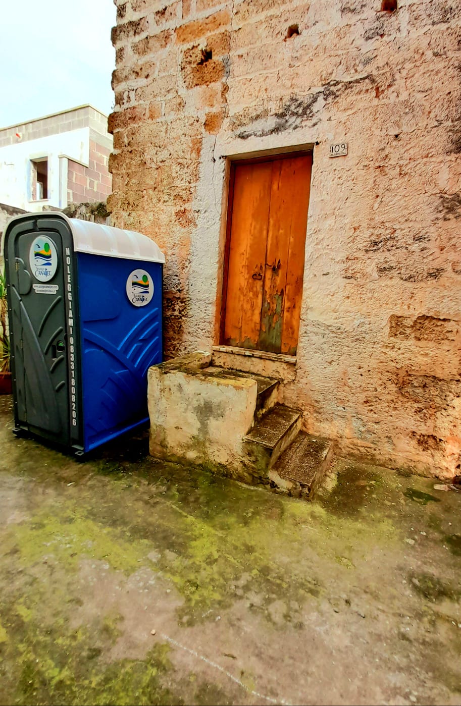 posizionamento bagni chimici