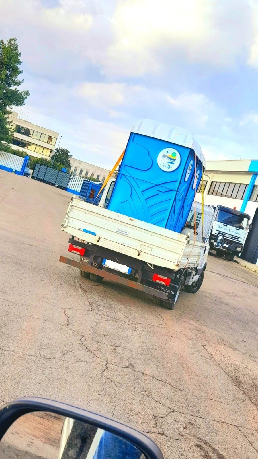 trasporto bagno chimico