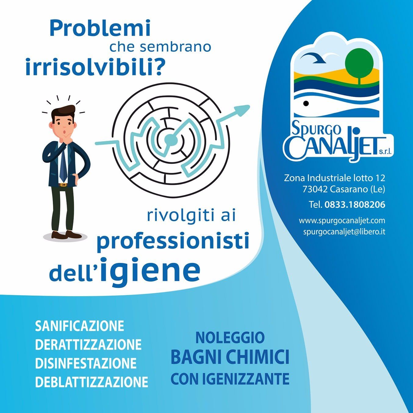 infografiche spurgo canaljet