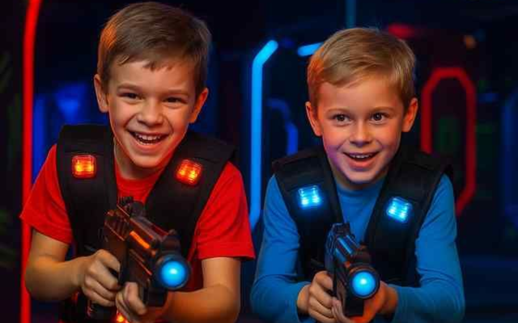 fun timing laser tag game