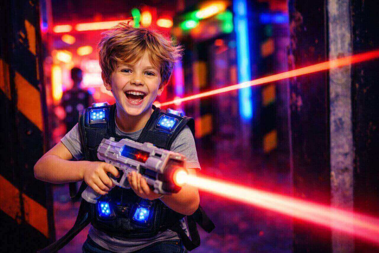 how does laser tag scoring work