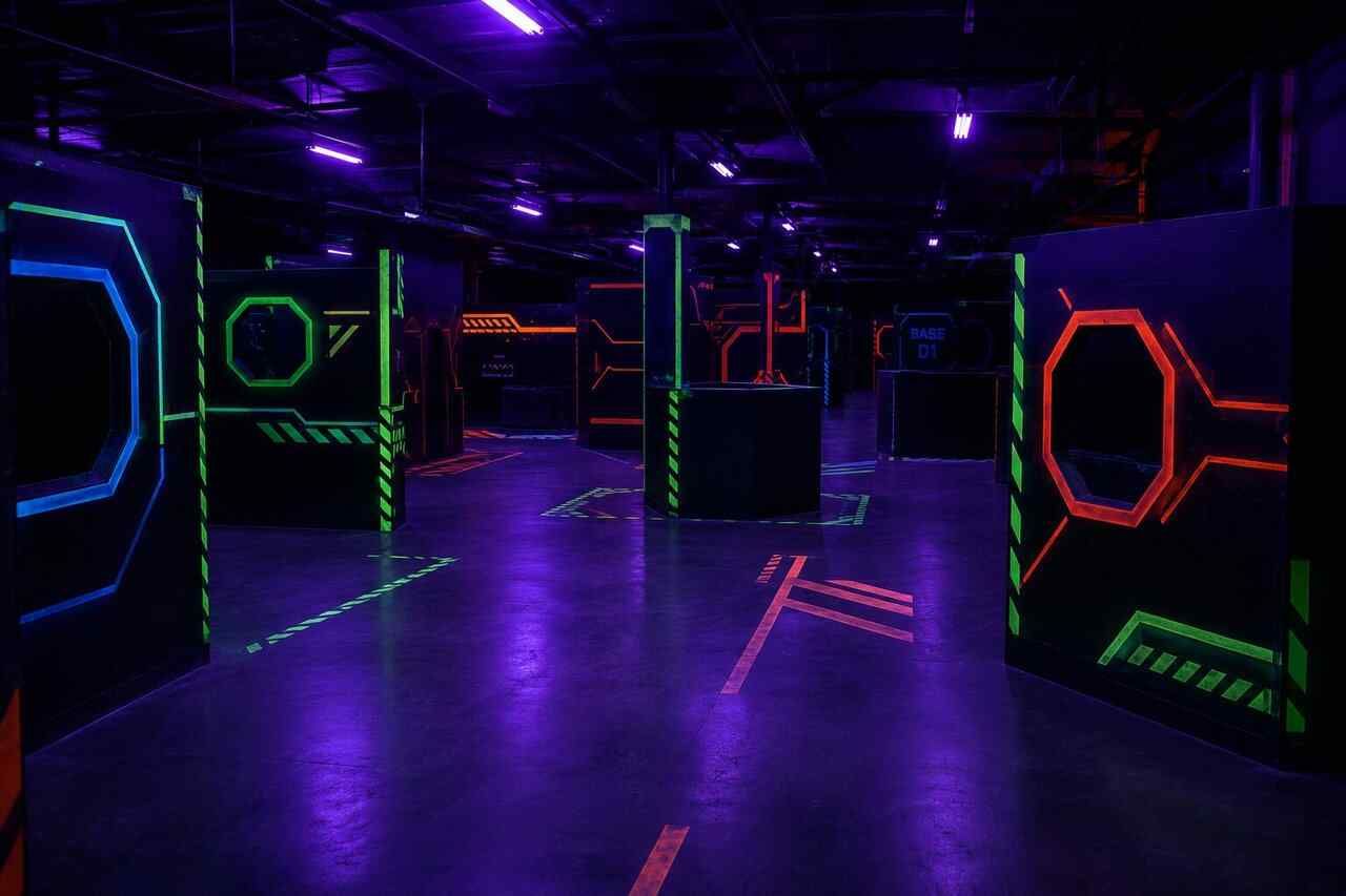 laser tag arena designs