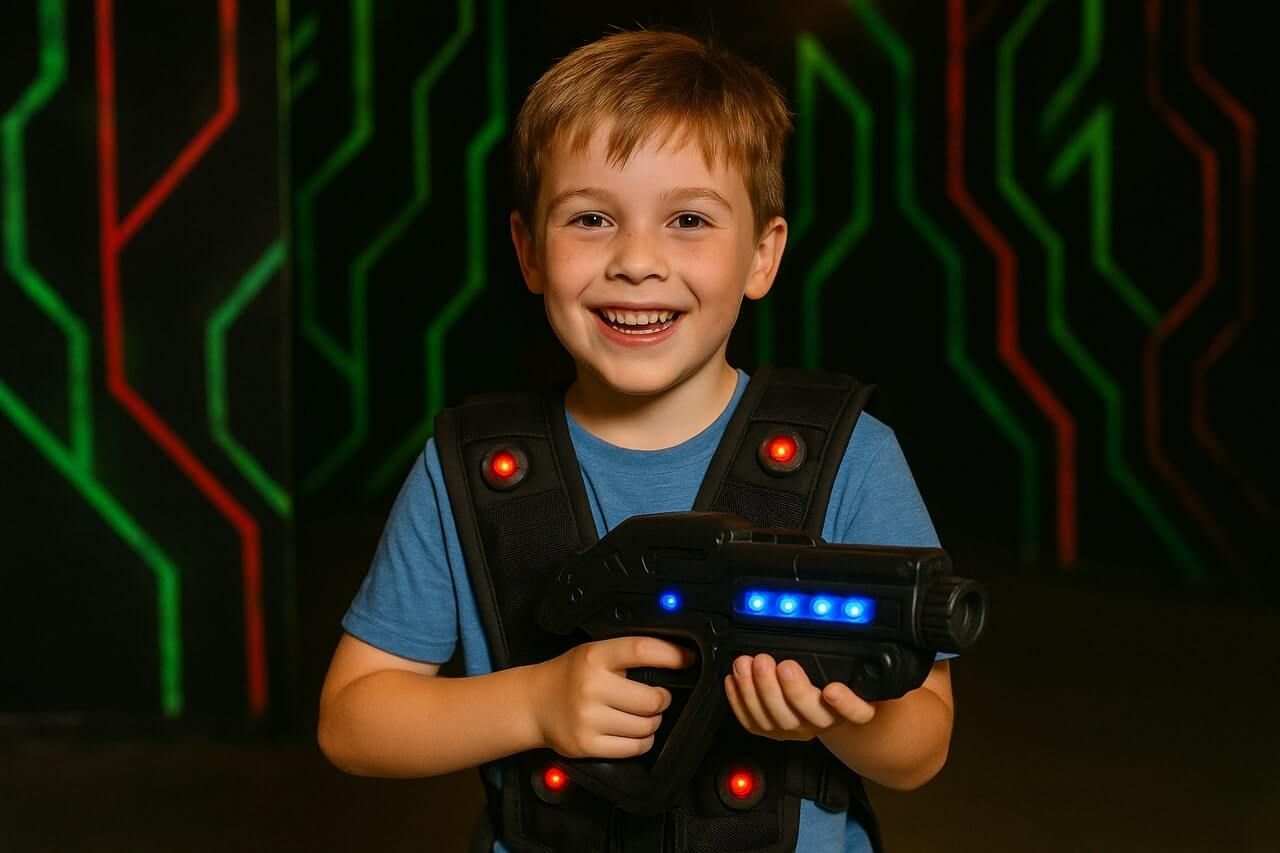laser tag equipment