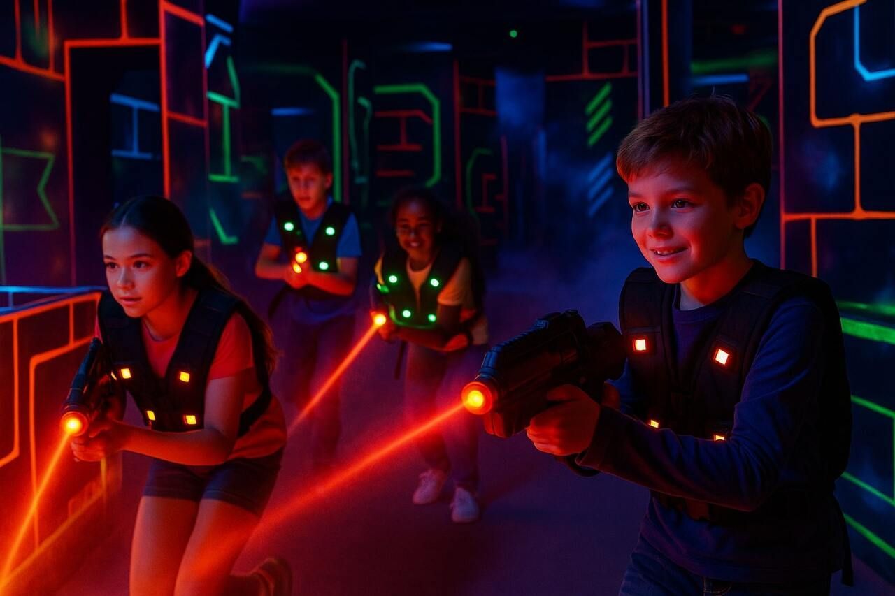 laser tag experience