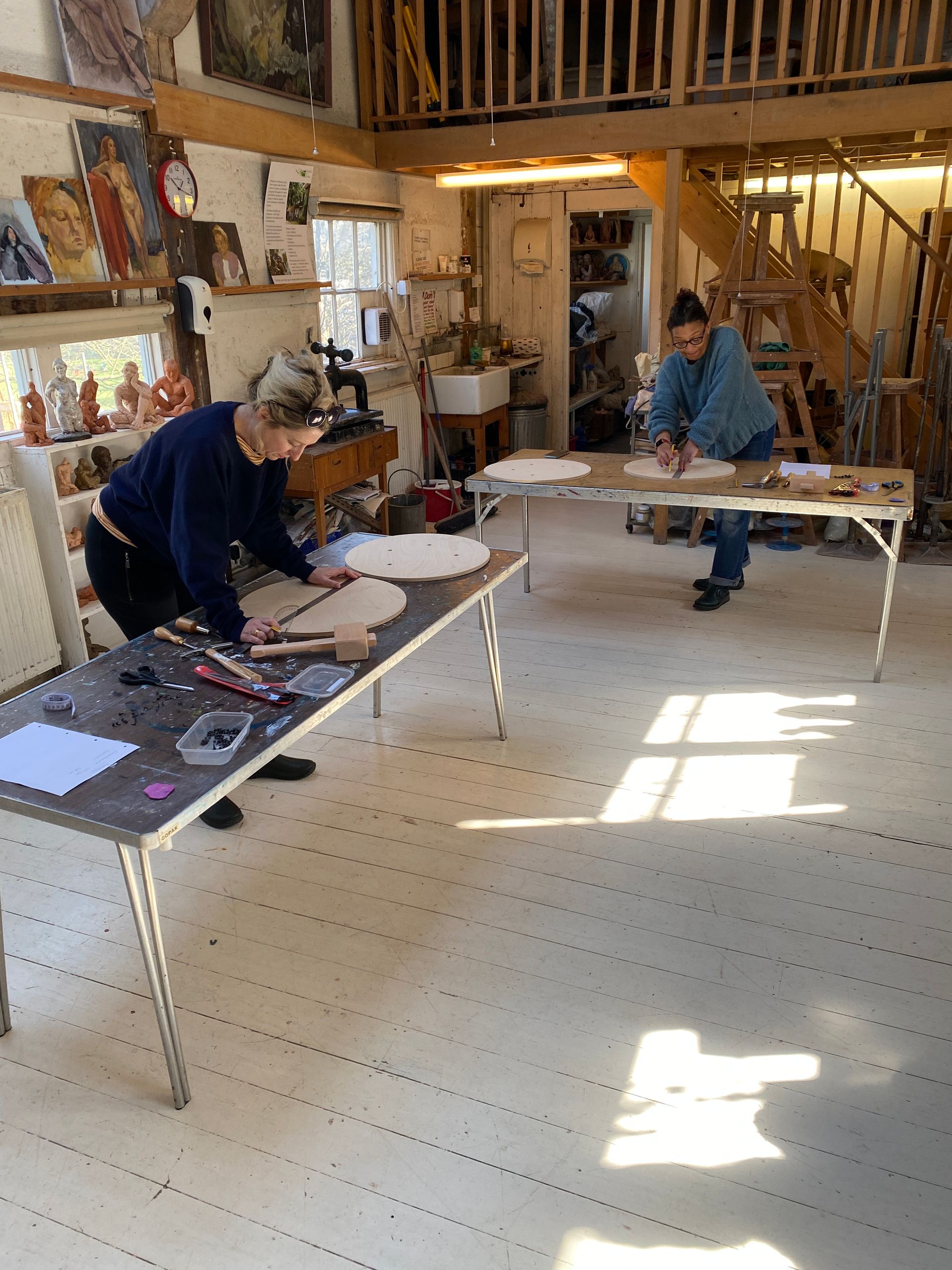 Modern upholstery workshop in Lewes, Paddock Studios