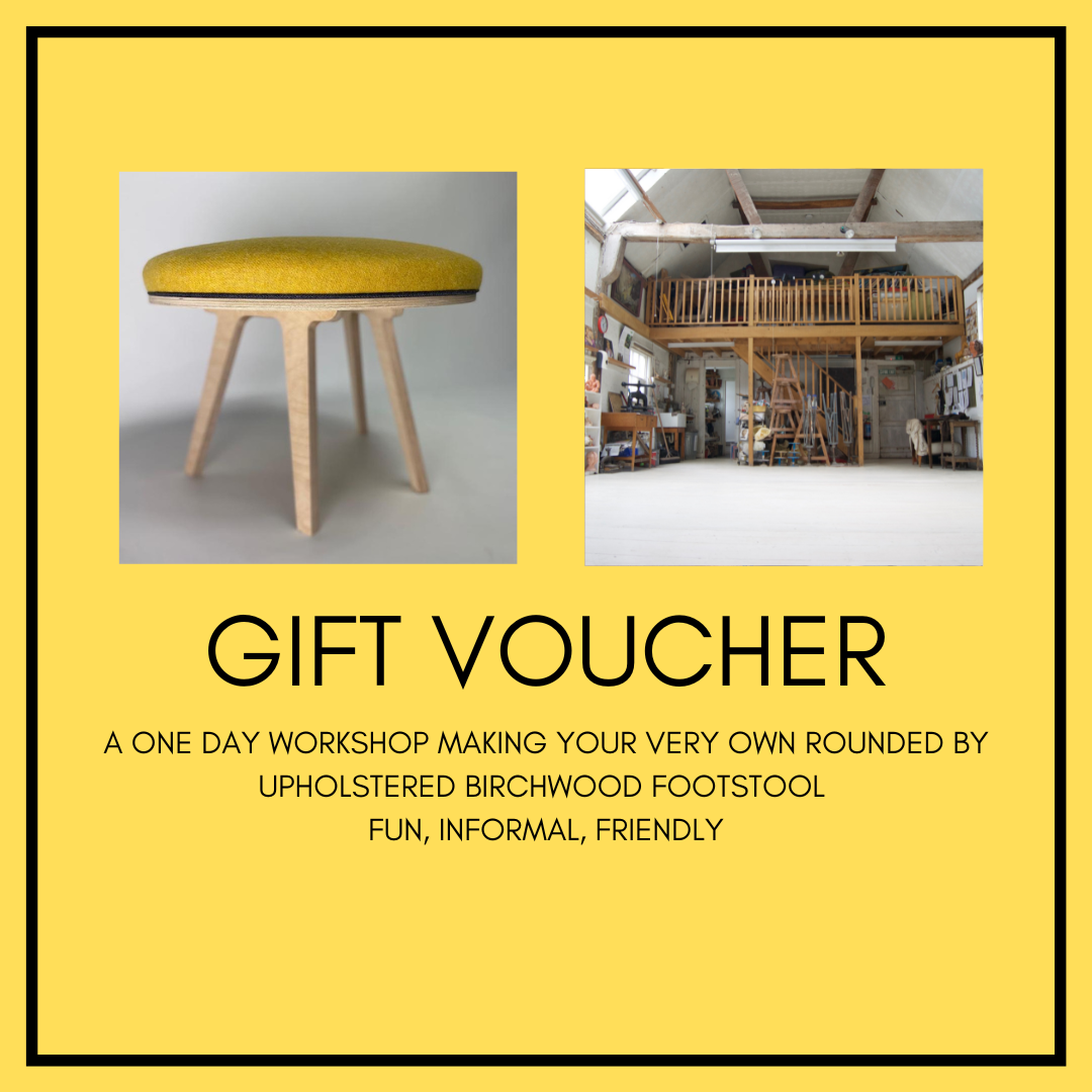 Gift vouchers for Creative Experiences, Upholstery