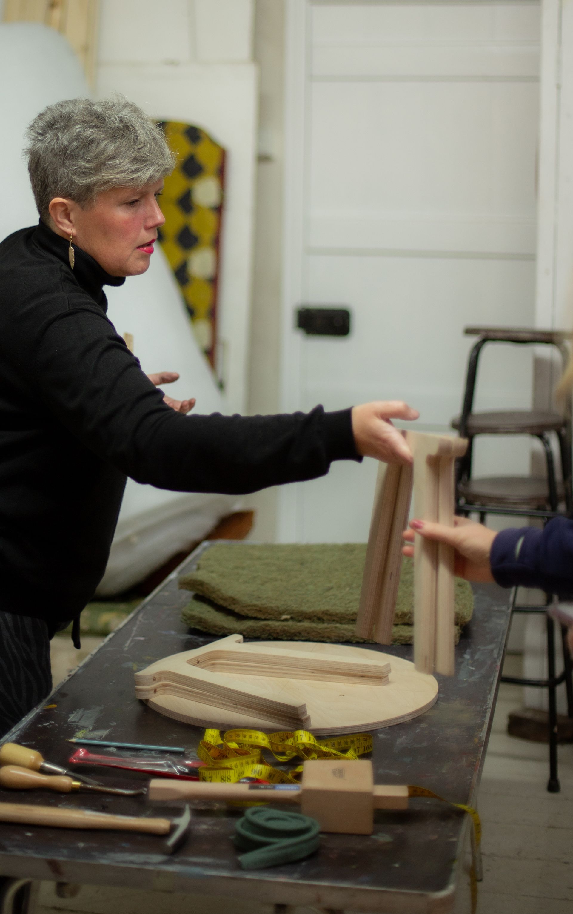 Upholstery tutor in Lewes Sussex