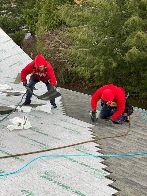 Two Guys Installing Roofs | Olympia, WA | Supreme Roofing LLC