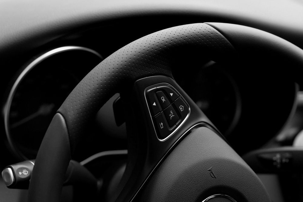 A Close Up Of A Steering Wheel In A Car — Advanced Auto Tech In Port Macquarie, NSW