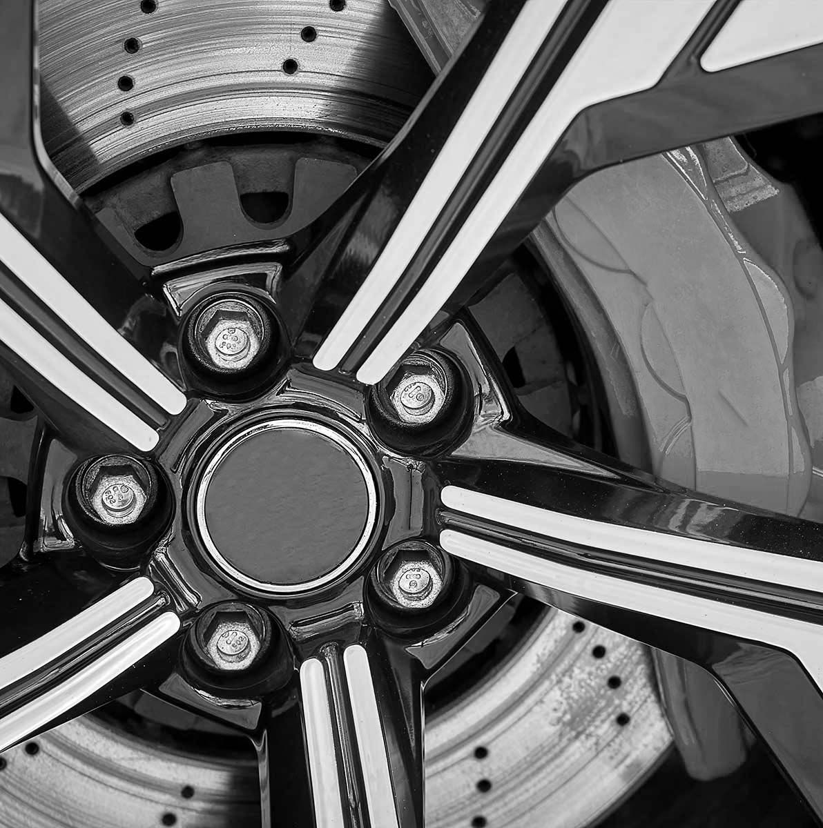 A Close Up Of A Car Wheel And Brake — Advanced Auto Tech In Port Macquarie, NSW