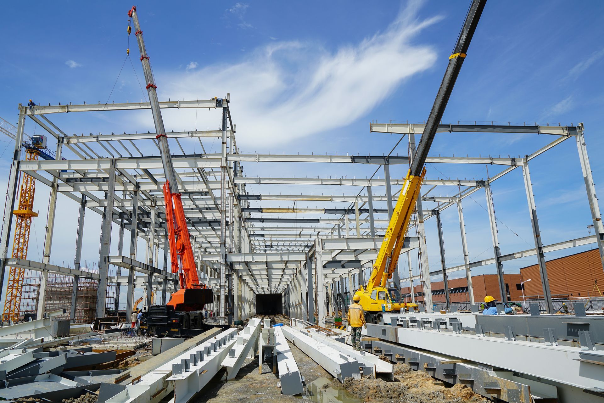 Structure Building of Steel Structure