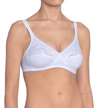 TRIUMPH REGGISENO  ELASTI CROSS + COTTON N COLORE BIANCO