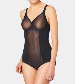 TRIUMPH BODY MODERN SOFT + COTTON BS COLORE NERO