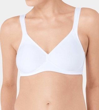 TRIUMPH REGGISENO  MODERN SOFT + COTTON N COLORE BIANCO