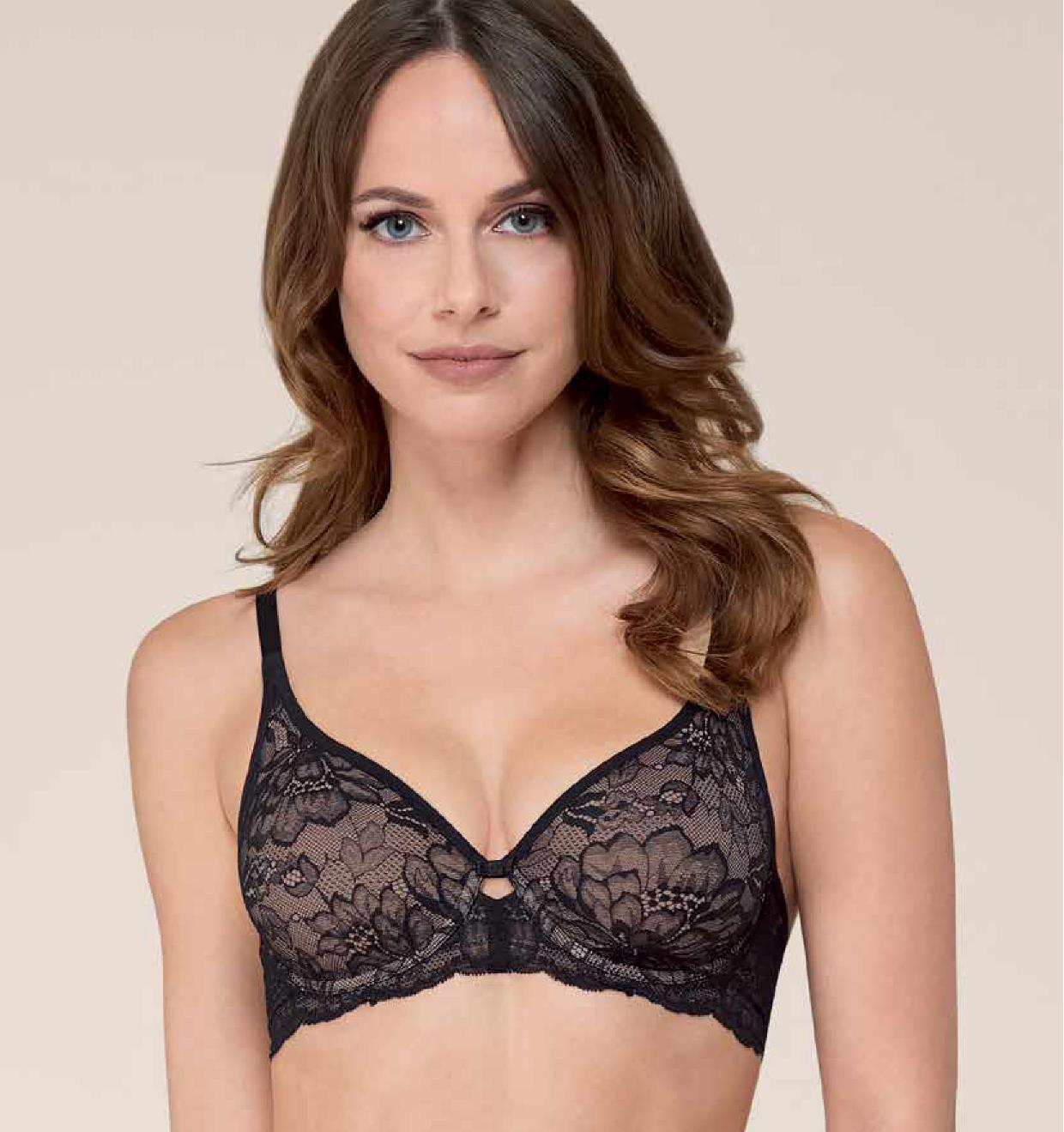 TRIUMPH REGGISENO  AMOURETTE CHARM COLORE NERO